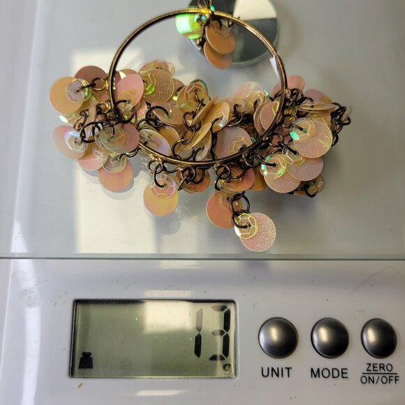 Pink Tassel Fun Chandelier Earrings - Picture 7 of 8